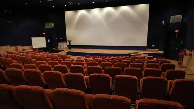 The auditorium of NFAI in Pune where the movies are to be screened.(HT PHOTO) The auditorium of NFAI in Pune where the movies are to be screened.(HT PHOTO)