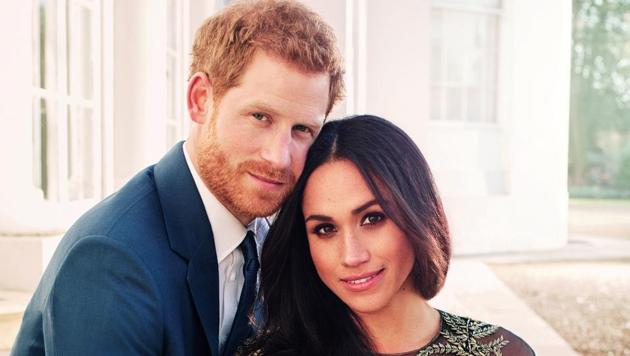 An official engagement photo released by Kensington Palace of Prince Harry and Meghan Markle taken by photographer Alexi Lubomirski, at Frogmore House in Windsor, Britain, December 21, 2017. (REUTERS)