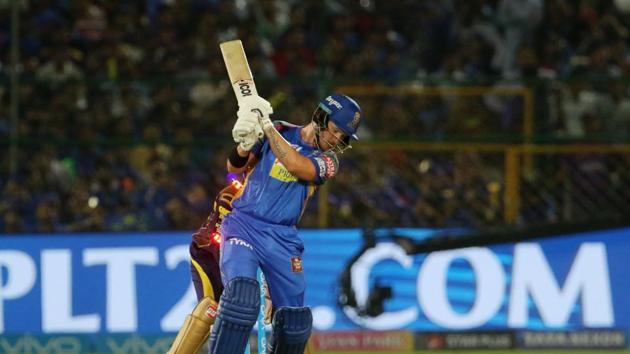 Short hit 44 off 43 before being dismissed Nitish Rana. (BCCI ) Short hit 44 off 43 before being dismissed Nitish Rana. (BCCI )