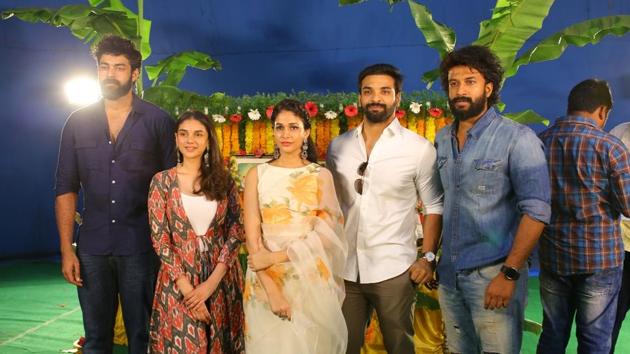 Varun Tej’s science-fiction movie with Aditi Rao Hydari takes off on Wednesday. Varun Tej’s science-fiction movie with Aditi Rao Hydari takes off on Wednesday.