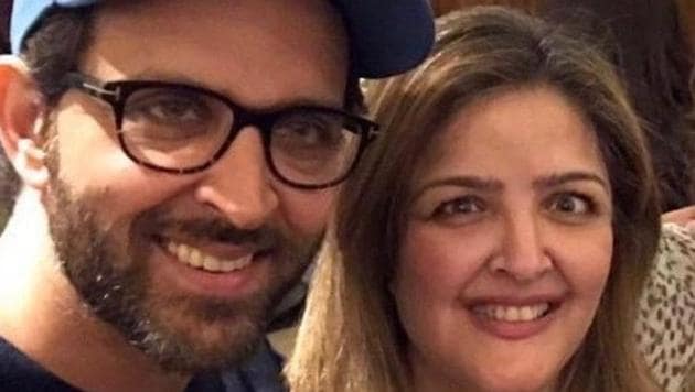 Hrithik Roshan is proud of how his sister Sunaina fought and overcame cancer.(Twitter)