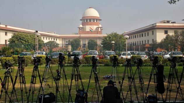 The website of the Supreme Court of India was inaccessible on Thursday afternoon after it was reportedly hacked 30 minutes after the court delivered the verdict in the BH Loya case. (Anindito Mukherjee / REUTERS File) 