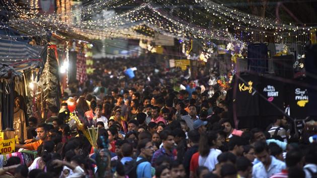 India is now the world’s sixth largest economy, displacing France. India’s Gross Domestic Product (GDP), clocked in at $2.6 trillion for 2017, according to the database of the International Monetary Fund’s World Economic Outlook (WEO) for April 2018. The five economies ahead are the United States, China, Japan, Germany and United Kingdom. (Sonu Mehta / HT File) 