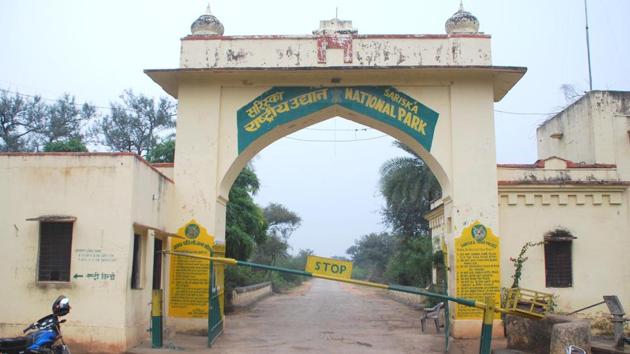 The Sariska Tiger Reserve in the Alwar district of Rajasthan. (HT Photo) The Sariska Tiger Reserve in the Alwar district of Rajasthan. (HT Photo)