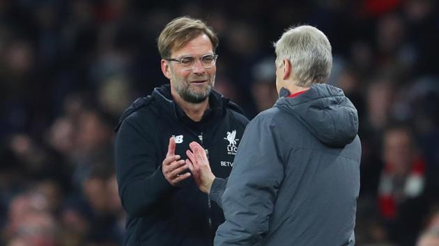 Liverpool FC manager Jurgen Klopp says Arsene Wenger is seen as role model in Germany.(Getty Images)