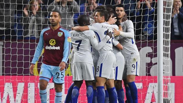 Defending Champions Manchester City travel to Burnley, Chelsea