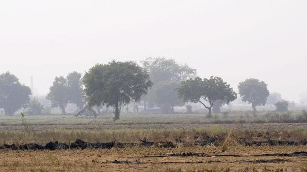 The airport project is estimated to <span class='webrupee'>₹</span>15,000 crore to <span class='webrupee'>₹</span>20,000 crore. On the whole, the project requires 5,000 hectares of land(Sunil ghosh/HT Photo)