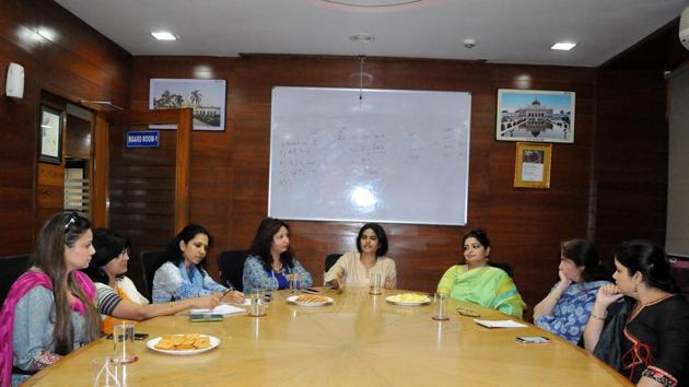 Participants at HT Forum exchanged suggestions to create a better and safer environment for girls.(HT Photo) Participants at HT Forum exchanged suggestions to create a better and safer environment for girls.(HT Photo)