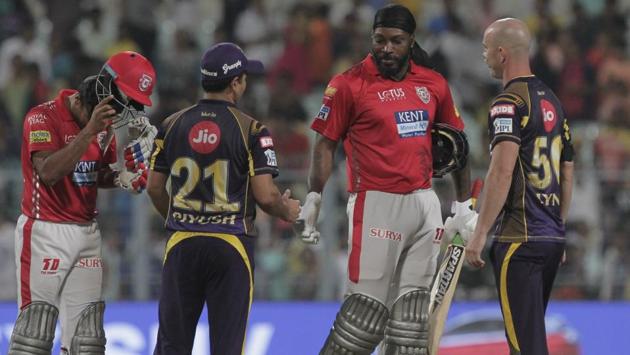 Thanks to this victory, Kings XI Punjab are currently at the top of the Indian Premier League points table. (AP) Thanks to this victory, Kings XI Punjab are currently at the top of the Indian Premier League points table. (AP)