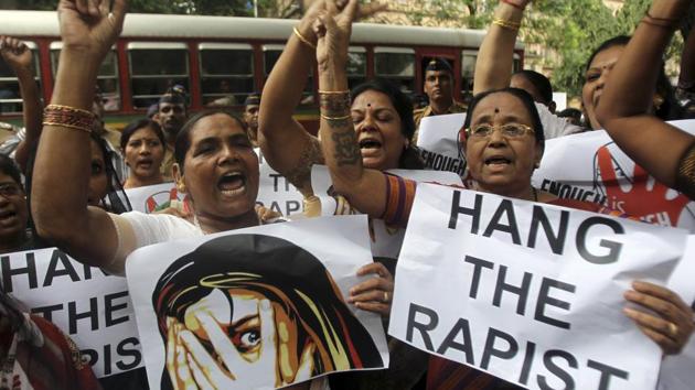 The Union Cabinet on Saturday approved the promulgation of an ordinance that seeks to award death penalty to those convicted of raping children below 12 years.(AP Photo)