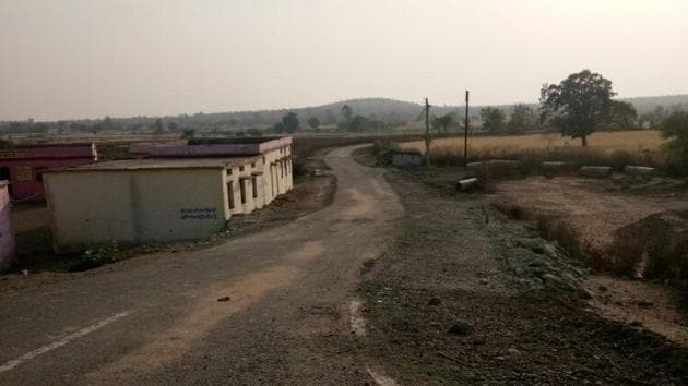 Following the murder of two persons and the arrest of six locals, Bisraha village in Madhya Pradesh’ Bundelkhand region was branded Parag or Daag.(HT Photo)