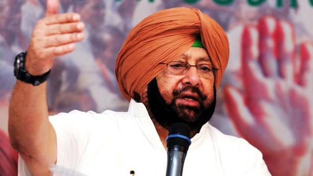 Punjab chief minister Amarinder Singh(HT File)