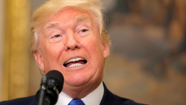 Trump also tweeted saying there was a ‘long way’ to go with North Korea. (Reuters File Photo)