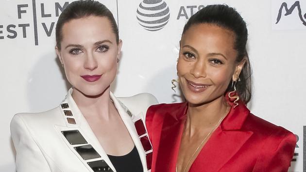 Actors Evan Rachel Wood, left, and Thandie Newton attend a screening of Westworld at the 2018 Tribeca Film Festival.(Brent N. Clarke/Invision/AP) Actors Evan Rachel Wood, left, and Thandie Newton attend a screening of Westworld at the 2018 Tribeca Film Festival.(Brent N. Clarke/Invision/AP)