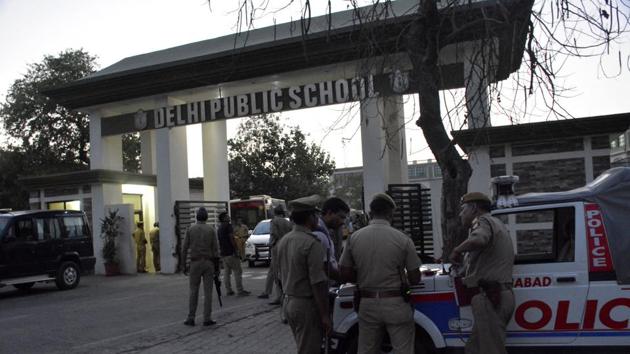 The man was found shot dead, in the chest, by officials. (Sakib Ali/HT Photo) The man was found shot dead, in the chest, by officials. (Sakib Ali/HT Photo)