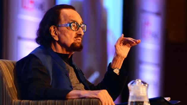 Alyque Padamsee at TiECon Pune 2018 on Saturday. (Shankar Narayan/HT PHOTO) Alyque Padamsee at TiECon Pune 2018 on Saturday. (Shankar Narayan/HT PHOTO)