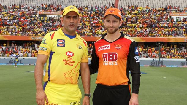 Sunrisers Hyderabad captain Kane Williamson won the toss and opt to field. (BCCI ) Sunrisers Hyderabad captain Kane Williamson won the toss and opt to field. (BCCI )