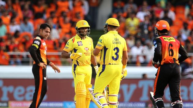 Rayudu scored 79 before being run-out in the 17th over. His innings was studded with nine boundaries and four sixes. (BCCI ) Rayudu scored 79 before being run-out in the 17th over. His innings was studded with nine boundaries and four sixes. (BCCI )