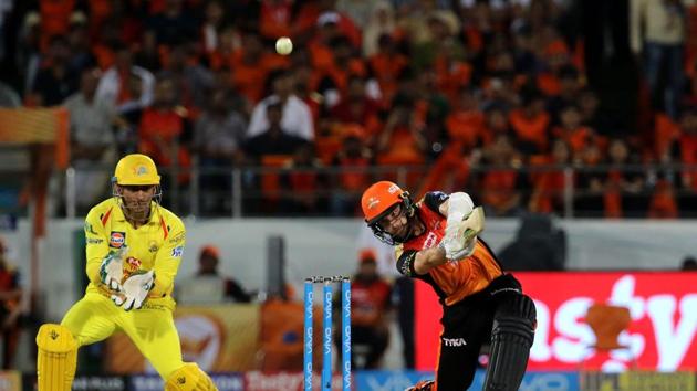 But Williamson (84) and Pathan (45) fell in quick succession as SRH needed 19 off 6. (BCCI ) But Williamson (84) and Pathan (45) fell in quick succession as SRH needed 19 off 6. (BCCI )