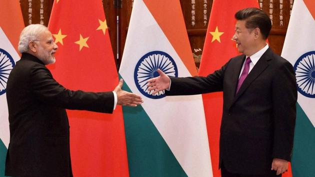 Prime Minister Narendra Modi with Chinese President Xi Jinping during a bilateral meeting in Hangzhou, China, last year.(PTI/File Photo)