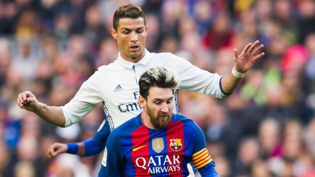Lionel Messi of FC Barcelona and Cristiano Ronaldo of Real Madrid are considered widely as the two best football players in the world.(Getty Images)