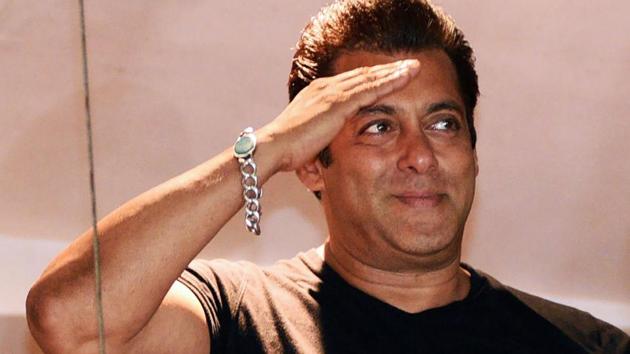 Actor alman Khan had allegedly made some objectionable remarks against the Valmiki community during the promotion of a movie.(AFP file photo)