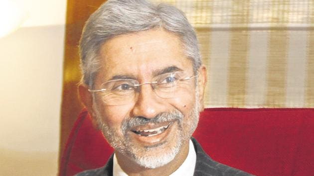 Jaishankar, who was Indian foreign secretary from January 2015 to January 2018, will report to Tata Sons chairman N Chandrasekaran.(Arvind Yadav/HT File Photo)