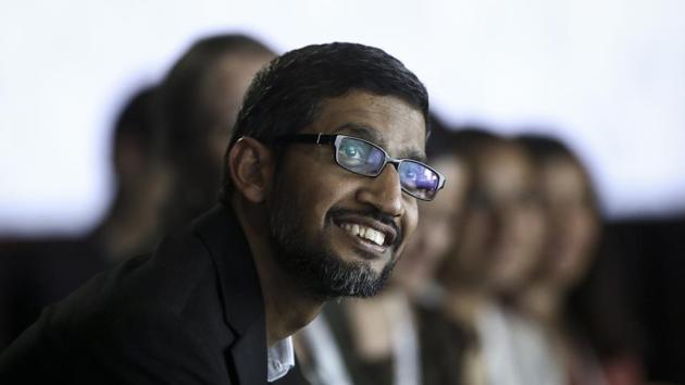 Google CEO Sundar Pichai is set to cash in his shares.(Bloomberg)