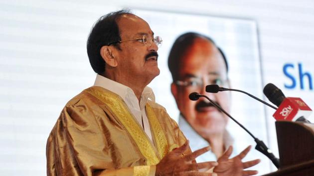 Rajya Sabha chairman Venkaiah Naidu on Monday rejected a notice by the Congress and six other opposition parties seeking the removal of Chief Justice of India Dipak Misra on grounds of alleged misbehaviour. The Congress reacted to Naidu’s decision and said that it had triggered a battle between forces ‘rejecting’ and ‘rescuing’ democracy. (Sunil Ghosh / HT File)