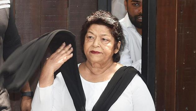 In a controversial statement, Bollywood choreographer Saroj Khan has defended casting couch in the industry and also said that women can avoid assault if they choose to. Khan was asked to give her opinion on Telugu actor Sri Reddy’s protest against casting couch at a press event. She later apologised for the comments. (Mitesh Bhuvad / PTI File) In a controversial statement, Bollywood choreographer Saroj Khan has defended casting couch in the industry and also said that women can avoid assault if they choose to. Khan was asked to give her opinion on Telugu actor Sri Reddy’s protest against casting couch at a press event. She later apologised for the comments. (Mitesh Bhuvad / PTI File)