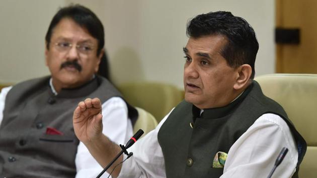 Speaking at Jamia Millia Islamia University, NITI Aayog CEO Amitabh Kant said, “Eastern part of India particularly states like Bihar, UP, Chhattisgarh, Madhya Pradesh and Rajasthan is keeping India backward especially on social indicators. While we have improved on ease of doing business, we have remained backward on human development index. We are still 131 out of 188 countries in HDI.” (Atul Yadav / PTI File) Speaking at Jamia Millia Islamia University, NITI Aayog CEO Amitabh Kant said, “Eastern part of India particularly states like Bihar, UP, Chhattisgarh, Madhya Pradesh and Rajasthan is keeping India backward especially on social indicators. While we have improved on ease of doing business, we have remained backward on human development index. We are still 131 out of 188 countries in HDI.” (Atul Yadav / PTI File)