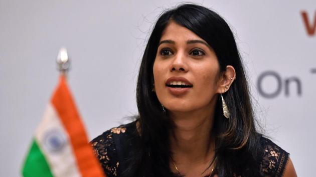 Joshna Chinappa went down against Laura Massaro in straight games in the quarter-finals of the El Gouna International PSA world series squash event.(PTI)