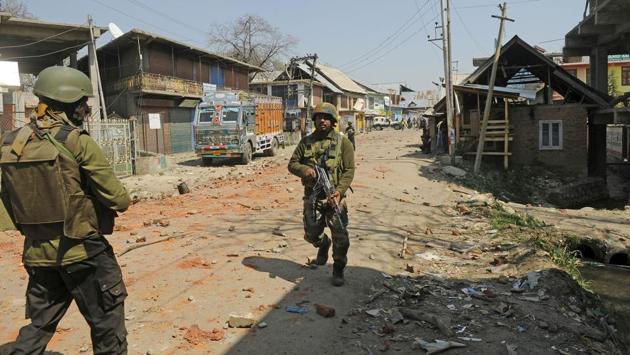 Ghulam Nabi Patel, a politician from Jammu and Kashmir was shot dead on Wednesday in Rajpora, chief minister Mehbooba Mufti said, condemning the “cowardly act” by suspected militants in the restive state. Two security officers were also wounded in the firing in Rajpora in Pulwama. (Waseem Andrabi / HT File) 
