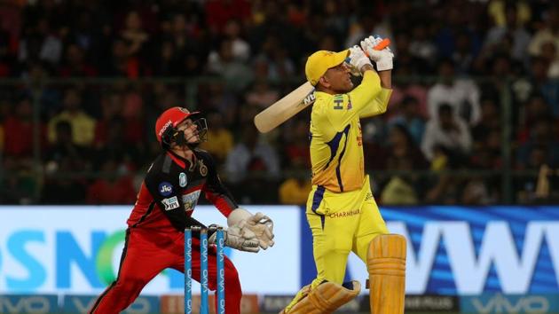 MS Dhoni’s 70* and Ambati Rayudu’s 82 helped Chennai Super Kings beat Royal Challengers Bangalore by five wickets. Get highlights of Royal Challengers Bangalore vs Chennai Super Kings, IPL 2018 Twenty20, here.(BCCI)
