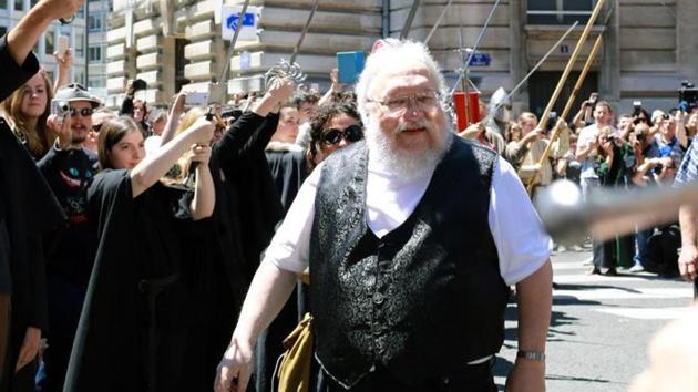 Author George RR Martin is popular for his Game of Thrones series of novels.(AFP file)