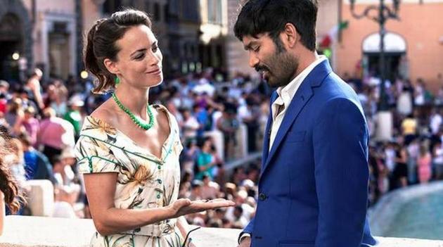 A still from the film The Extraordinary Journey of the Fakir starring Dhanush and Berenice Bejo. A still from the film The Extraordinary Journey of the Fakir starring Dhanush and Berenice Bejo.
