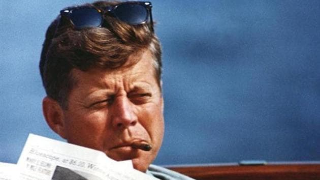 US President John F. Kennedy in an undated photograph courtesy of the John F. Kennedy Presidential Library and Museum.(Reuters File Photo)