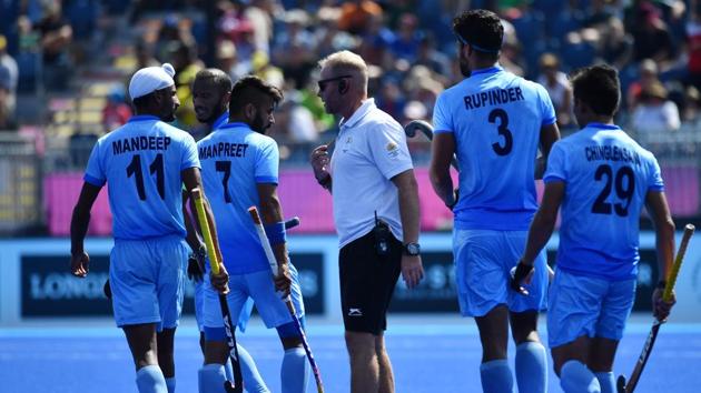 India men’s and women’s hockey team finished fourth in the 2018 Commonwealth Games at Gold Coast.(AFP)