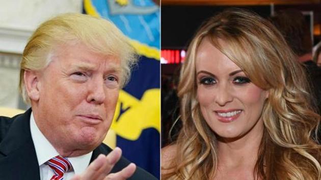Pornstar Stormy Daniels had alleged she had an affair with Donald Trump. (AFP/Files) Pornstar Stormy Daniels had alleged she had an affair with Donald Trump. (AFP/Files)