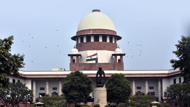 The Supreme Court collegium is a body of the five top judges headed by the Chief Justice of India that appoints judges.(Sonu Mehta/HT File Photo)