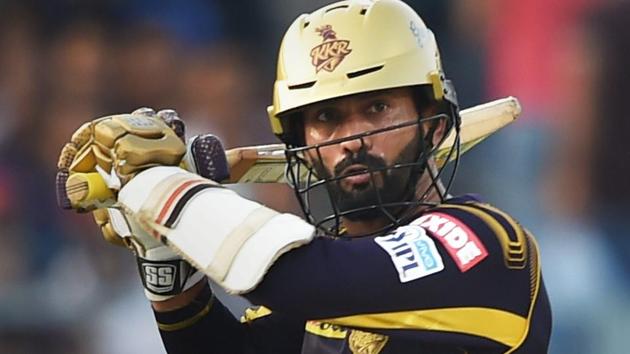 Dinesh Karthik said that Kolkata Knight Riders will be alert when they take on Delhi Daredevils in the Indian Premier League (IPL) 2018 on Friday.(PTI)