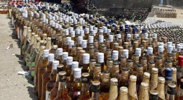 Visuals aired by a TV channel showed liquor bottles dumped in the jail compound (Reuters file photo)