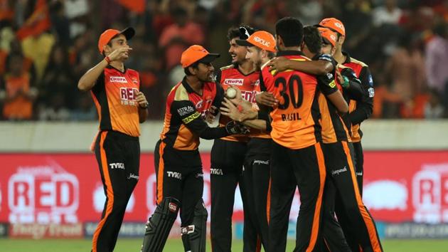 Sunrisers Hyderabad won against Kings XI Punjab by 13 runs at Uppal. Get highlights of Sunrisers Hyderabad vs Kings XI Punjab here.(BCCI)