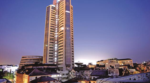 Bombay Stock Exchange building in Mumbai