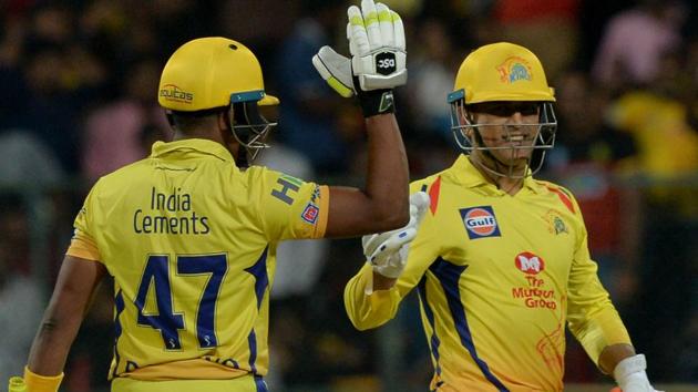 MS Dhoni will be key to Chennai Super Kings’s success once again as they face Mumbai Indians in the Indian Premier League (IPL) 2018 on Saturday.(AFP)