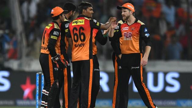 Sunrisers Hyderabad are currently second in the points table of IPL 2018.(AFP)