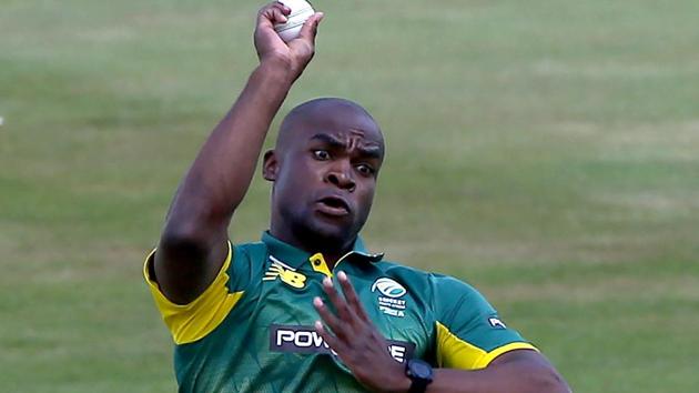 Junior Dala, a 28-year-old Zambia-born fast bowler who will replace injured Chris Morris in the Delhi Daredevils squad for the rest of IPL 2018, made his T20 international debut for South Africa cricket team against India earlier this year.(Getty Images)