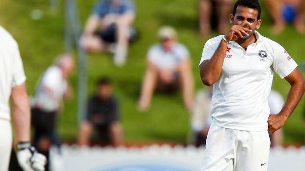 Zaheer Khan had claimed 18 wickets in three Tests to fashion Indian cricket team’s historic series win in England in 2007. (Getty Images) Zaheer Khan had claimed 18 wickets in three Tests to fashion Indian cricket team’s historic series win in England in 2007. (Getty Images)