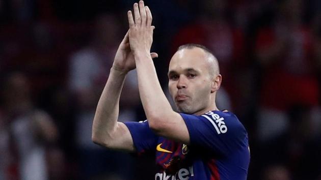Andres Iniesta will leave FC Barcelona and is rumoured to join Chinese Super League side Chongqing Dangdai.(REUTERS)