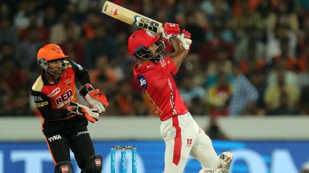 In response, KL Rahul and Chris Gayle gave KXIP a slow but steady start. (BCCI) In response, KL Rahul and Chris Gayle gave KXIP a slow but steady start. (BCCI)